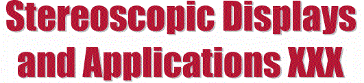 Stereoscopic Displays and Applications XXX